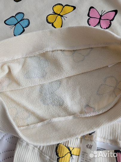 Комплект / костюм hm 92 для девочки