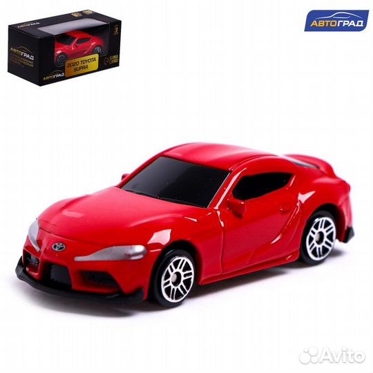 Машина металлическая toyota supra