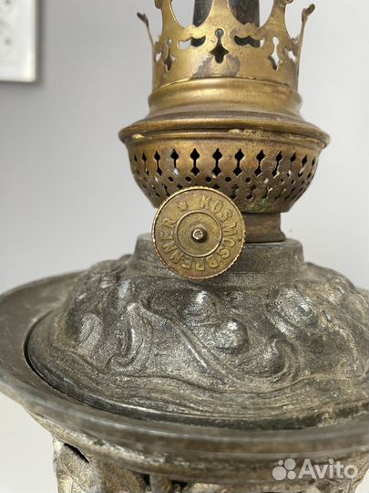 Старинная керосиновая лампа Kosmosbrenner