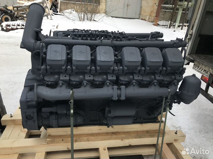 Двигатель ямз-240бм2 на К-701 240бм2-1000190