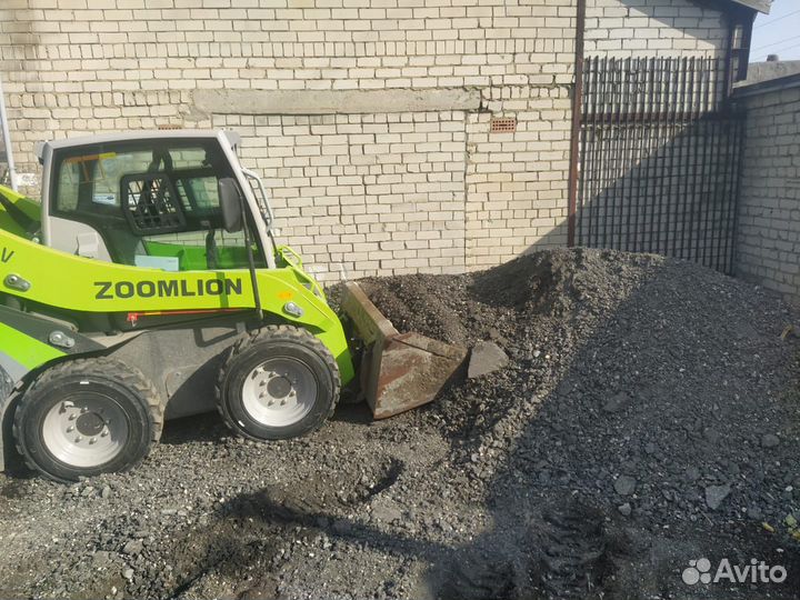 Услуги минипогрузчика бобкэт, Bobcat