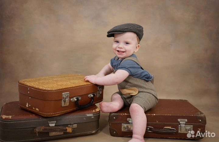 Фотосессия на 1 годик для мальчиков