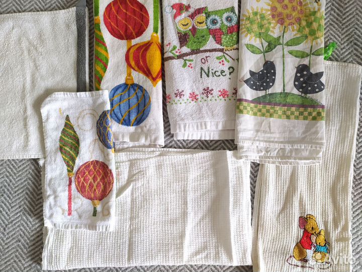 Набор Новогодний прихватка варежка полотенце