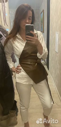 Жилет женский на 1 плечо / пояс ассиметричный L