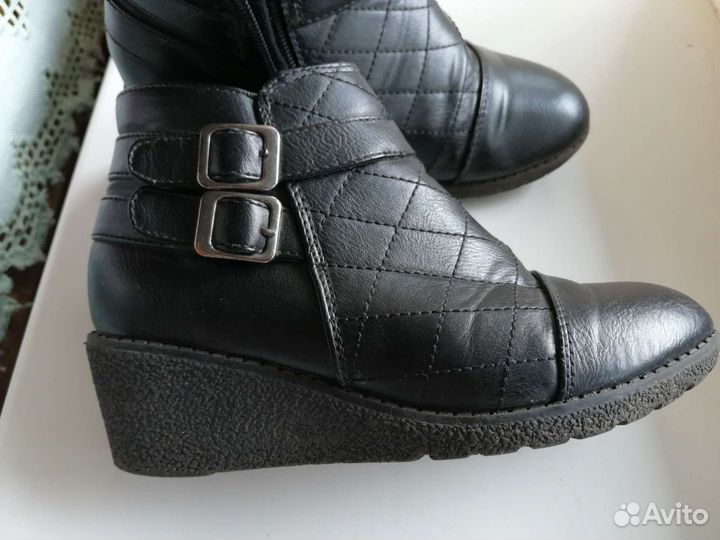 Ботинки кожаные осенние 33 размер