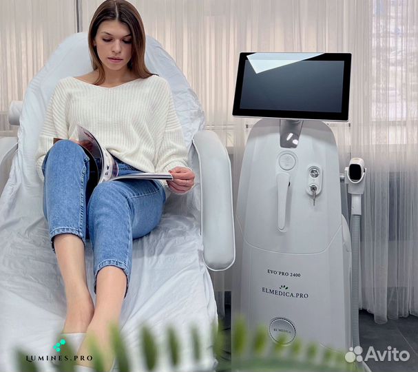 Аппарат для эпиляции Lumines. EvoPro 2400 Вт