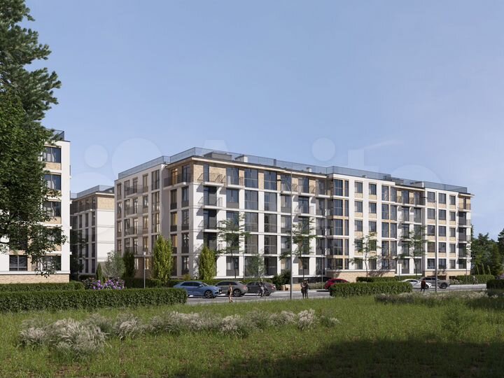 2-к. квартира, 63,9 м², 1/5 эт.