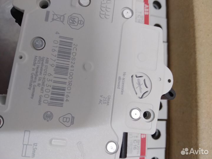 Автоматический выключатель abb