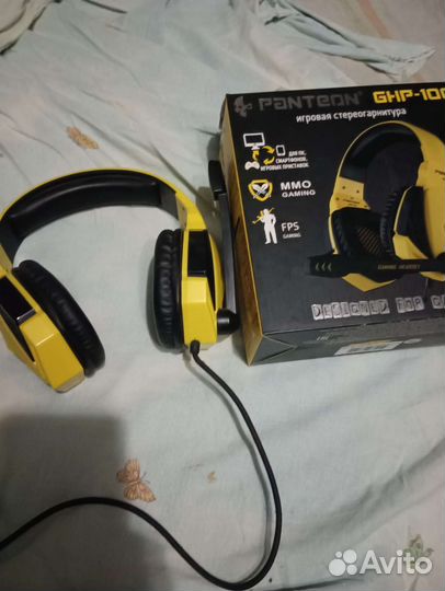 Игровые наушники с микрофоном