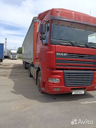 DAF XF 95.430 FT с полуприцепом, 2005