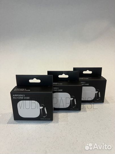 Чехол для airpods 3, Pods 2, Pods 3, Pro и Pro 2