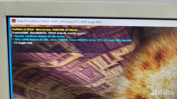 Видеокарта RX 580 8gb Gigabyte