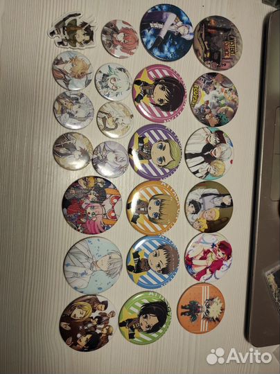 Значки с аниме