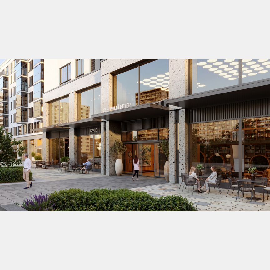 2-к. квартира, 71,1 м², 3/15 эт.