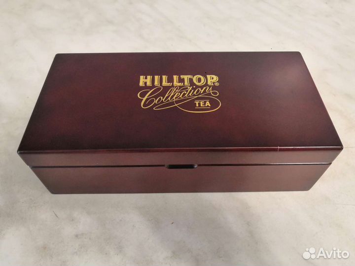 Деревянная шкатулка для чая, подарка, хранения