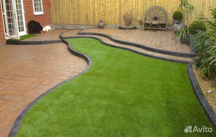 Рулонный газон от производителя - укладка