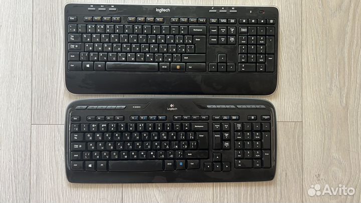 Клавиатура Logitech k520 и k330