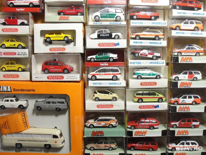 Служебные авто - 1/87 железная дорога H0 1:87