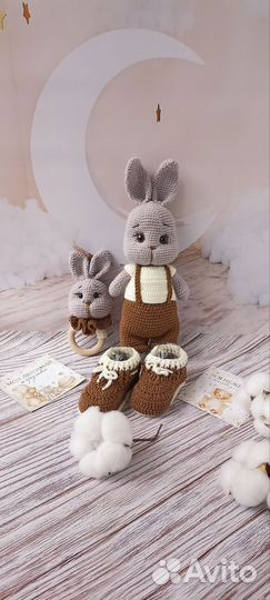 Вязаные игрушки ручной работы