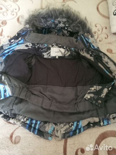 Зимний костюм для мальчика 98