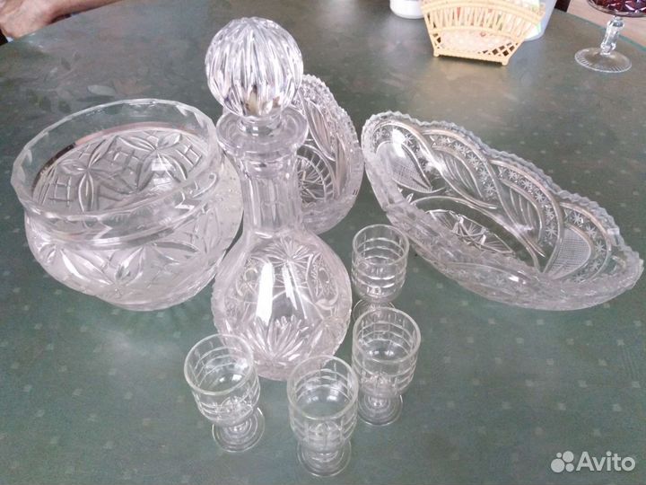 Хрустальная посуда СССР