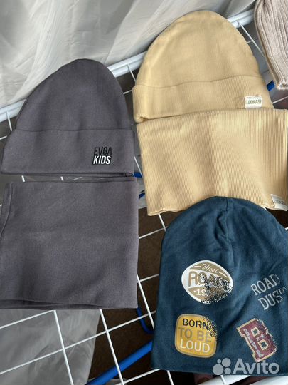 Шапки для мальчика 50-52