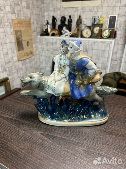 Статуэтки гжель СССР