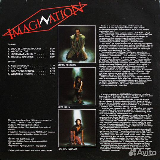 LP.Imagination –- Imagination - 1985