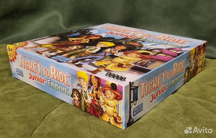 Настольная игра Ticket to Ride Junior: Европа
