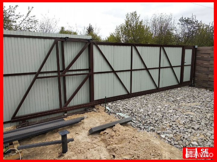 Откатные ворота от производителя