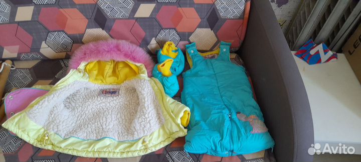 Зимний костюм для девочки