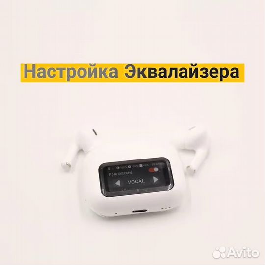 Наушники airpods pro 2 с дисплеем