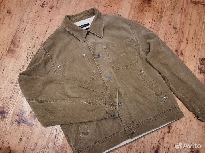 Вельветовая куртка nautica L США