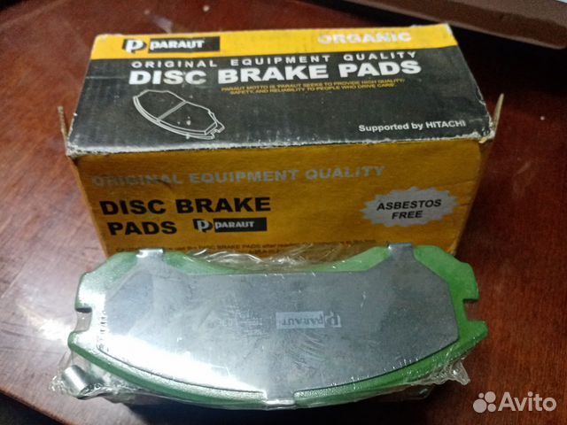 Тормозные колодки передние mitsubishi pajero 2