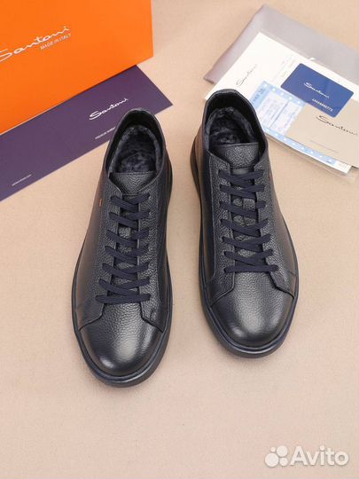 Качественная обувь Santoni из натуральной кожи: комфорт и стиль