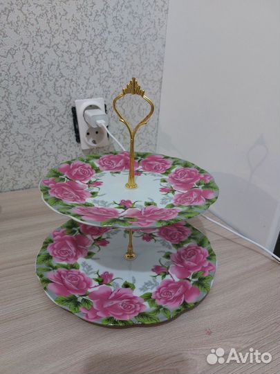 Ваза для фруктов/ этажерка конфетница