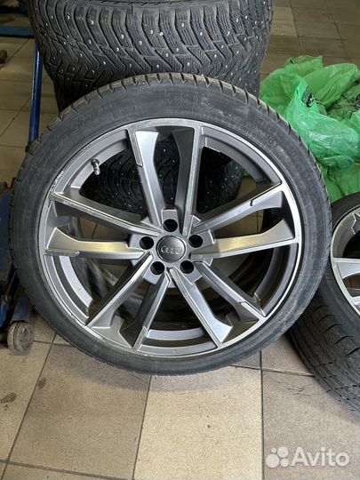 Audi r20 диски и шины 4 шт