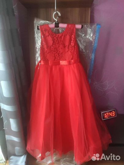 Вечернее платье для девочек рост 140