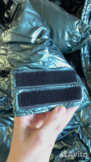 Пуховик женский 44-46 зимний б/у