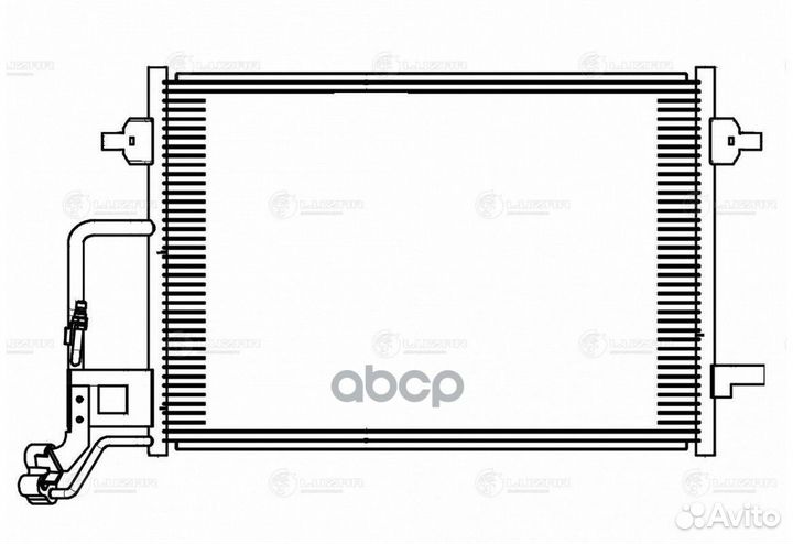 Радиатор кондиц. для а/м VW Passat B5 (00) /Skoda
