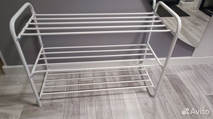 Обувница в прихожую металлическая