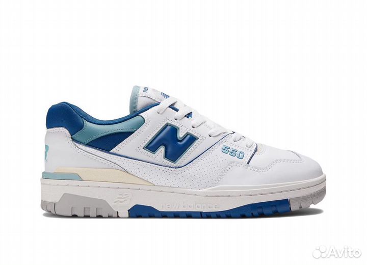 New Balance 550 White Blue 44 EUR