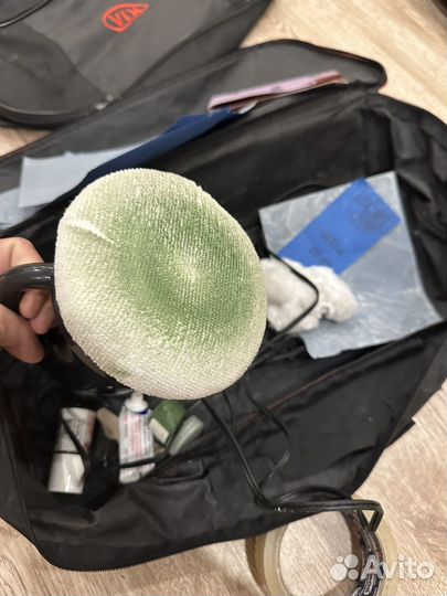 Полеровочная машинка от прикуривателя