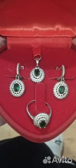 Колье серебро 925