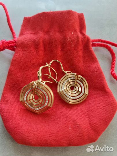 Серьги с бриллиантами