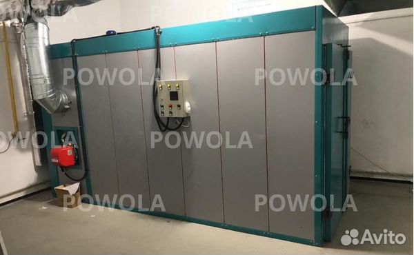 Печь полимеризации тупиковая