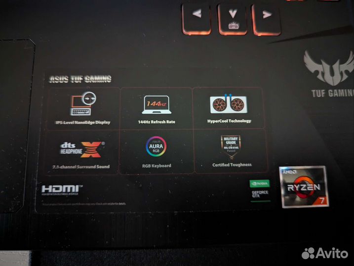 Asus tuf gaming fx505dt