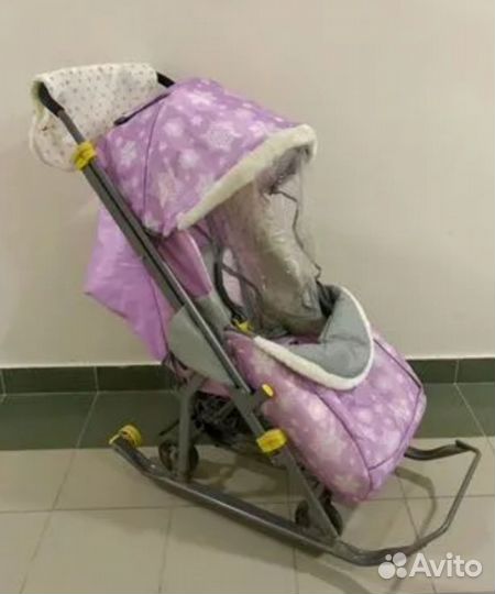 Коляска санки