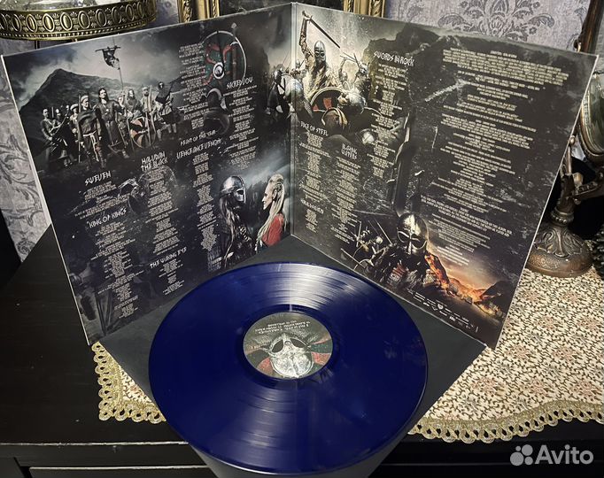 Leaves Eyes – King Of Kings LP blue vinyl 2015