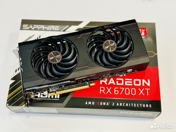 AMD Radeon RX 6700XT Sapphire Pulse 12GB (Днс)